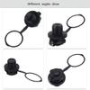 2Pcs Inflatable Boat Valve, Inflatable Boat Spiral Air Plug, Air Mattress Kayak Raft Plug Replacement Screw Air Valve Boston Valve for Rubber Dinghy Pool Airbeds view 2