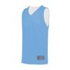 Augusta Sportswear Youth Tricot Mesh Reversible 2.0 Jersey, Columbia Blue/White, XXS view 1