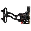 B3 ARCHERY Exact Hunter Archery Compound Bow Hunting Equipment 3-Axis Adjustable Lightweight Fixed 4 Steel Pin Sight | Sight Light Included - Standard Rize Mount view 1