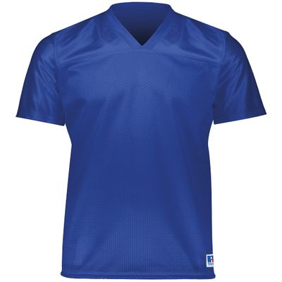 Russell Athletic Mens Solid Flag Football Jersey, Royal M