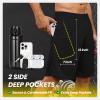 BALENNZ Athletic Shorts for Men with Pockets and Elastic Waistband Quick Dry Activewear view 2