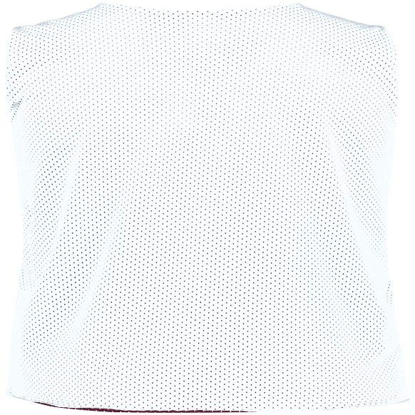 Augusta Sportswear Youth Tricot Mesh Reversible 2.0 Jersey, Maroon/White, XS