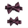 Tuxgear Adjustable Groomsmen Bow Ties Wedding Prom Colors, Wine, Men view 3