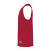 Augusta Sportswear Youth Tricot Mesh Reversible 2.0 Jersey, Scarlet/Black, XXS view 2
