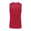 Augusta Sportswear Youth Tricot Mesh Reversible 2.0 Jersey, Scarlet/Black, XXS view 3