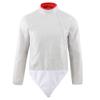 ThreeWOT Fencing Sabre Lame,Inox Electric Jacket Sabre for Kids(Front-Zip) (128) view 1