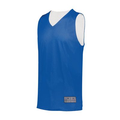 Augusta Sportswear Tricot Mesh Reversible Jersey 2.0, Royal/White, L