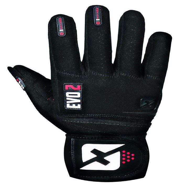 skott Evo 2 Weightlifting Gloves with Integrated Wrist Wrap Support-Double Stitching for Extra Durability-Get Ripped with The Best Body Building Fitness and Exercise Accessories