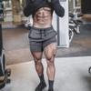 Men's Solid Gym Workout Shorts Bodybuilding Running Fitted Training Jogging Short Pants with Zipper Pocket 3 Colors (US Medium : (Waist: 31.5"-33.5"), Red) view 3