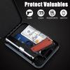 Dalmbox Car Gun Safe for Pistols Small Handgun Lock Box with Key Lock Portable Travel Pistol Safe for Car, Home, Travel (9.4" X 6.4" X 1.8") view 4