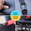 Wing Enterprises Bike Child Seat Carrier Back Mount, Bicycle Seat for Kids Rear Mount, Children's Console with Non-Slip Armrests and Pedals, Padded Seat Belt for 2-6 Year Old Child Seat view 4