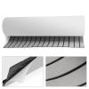 DYRABREST 94.5"x35.4" EVA Foam Flooring Teak Sheet Decking Marine for Fish Boat Yacht Non-Slip Self-Adhesive Flooring Mat Pad (Light Gray with Black Stripe) view 2