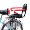 Wing Enterprises Baby Seat for Bicycle Rear Mount, Child Bicycle Seat Metal Universal Bicycle Carrier Safety Back Rack Kids Seat with Foot Pedals Handrail and Belt, Hold Up to 60KG view 1