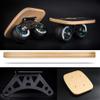 KHUY 8 Layer Maple Deck Freeline Drift Skates with High Rebound PU Wheels, Drift Skate Pro Skates,Freeline Skates Alloy Bracke (Color : Red) view 2