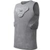 TUOY Youth Padded Shirt Chest Rib Protector Heart Guard Sternum Protective Compression Shirt for Baseball Football Basketball Lacrosse - Small view 1