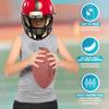 TUOY Youth Padded Shirt Chest Rib Protector Heart Guard Sternum Protective Compression Shirt for Baseball Football Basketball Lacrosse - X-Large view 2