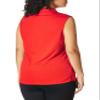 PGA TOUR womens Sleeveless Airflux Polo Golf Shirt, Lychee, Small US view 3