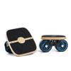 KHUY 8 Layer Maple Deck Freeline Drift Skates with High Rebound PU Wheels, Drift Skate Pro Skates,Freeline Skates Alloy Bracke (Color : Blue) view 1