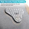 TUOY Youth Padded Shirt Chest Rib Protector Heart Guard Sternum Protective Compression Shirt for Baseball Football Basketball Lacrosse - Medium view 3