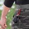 Nanaborn Mini Aluminum Carabiner Lightweight D-Shape Spring Clips (10PCS) for Keychain Climbing Fishing, Hiking Outdoor (10pcs) view 3