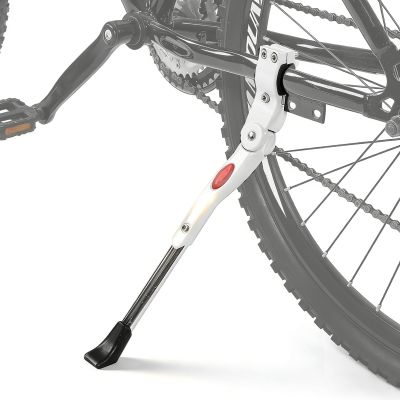 White Kickstand, Kickstand, Adjustable Aluminum Alloy Stand, Fits for 16" 20" 24" 26"(White)