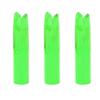 Archery Arrows Nocks for 6mm Shaftment Target 50Pcs Red Blue Green (Green) view 1