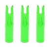 Archery Arrows Nocks for 6mm Shaftment Target 50Pcs Red Blue Green (Green) view 3