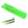 Archery Arrows Nocks for 6mm Shaftment Target 50Pcs Red Blue Green (Green) view 4