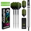 Raider 1: 23 Gram Steel Tip Tungsten Darts Set - Green Style Set of Professional Darts with Shafts (Stems) and Flights - Choice of Colour Available view 1