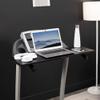 VIVO Universal Treadmill Desk, Ergonomic Platform Designed for Notebooks, Tablets, Laptops, and More, Workstation for Treadmill Handlebars up to 31 inches, Black, STAND-TDML2 view 2