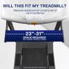 VIVO Universal Treadmill Desk, Ergonomic Platform Designed for Notebooks, Tablets, Laptops, and More, Workstation for Treadmill Handlebars up to 31 inches, Black, STAND-TDML2 view 3