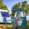 VINGLI 6.7FT Shower Tent, Changing Room Tent for Portable Toilet, with Mesh Floor and Carrying Bag, Lightweight & Sturdy, Perfecr for Camping, Boat, Dressing Outdoor or Indoor view 2