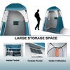 VINGLI 6.7FT Shower Tent, Changing Room Tent for Portable Toilet, with Mesh Floor and Carrying Bag, Lightweight & Sturdy, Perfecr for Camping, Boat, Dressing Outdoor or Indoor view 4