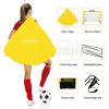 Soccer Goal with Carry Bag, 9MM Strengthen Pole & Nets Arched Design, Backyard Kids Soccer Goals Set 2Packs 3.6'x2.7' Portable Pop Up Soccer Nets for Toddler, Adults, Youth Games, Sports, Play, Gifts view 2