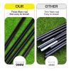 Soccer Goal with Carry Bag, 9MM Strengthen Pole & Nets Arched Design, Backyard Kids Soccer Goals Set 2Packs 3.6'x2.7' Portable Pop Up Soccer Nets for Toddler, Adults, Youth Games, Sports, Play, Gifts view 3
