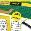 Soccer Goal with Carry Bag, 9MM Strengthen Pole & Nets Arched Design, Backyard Kids Soccer Goals Set 2Packs 3.6'x2.7' Portable Pop Up Soccer Nets for Toddler, Adults, Youth Games, Sports, Play, Gifts view 4
