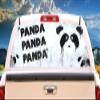 SignMission Panda Paint Rear Window Graphic Truck View Thru Vinyl Decal HD Graphics Professional Grade Material Universal Fit for Full Size Trucks Weatherproof & Car Wash Safe Made in The U.S.A. view 1