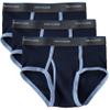 Fruit of the Loom Boys Cotton Brief (Multipack) (Assorted (Pack of 3), Medium) view 1