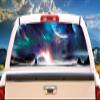SignMission Space Horizon Rear Window Graphic Truck View Thru Vinyl Decal HD Graphics Professional Grade Material Universal Fit for Full Size Trucks Weatherproof & Car Wash Safe Made in The U.S.A. view 1
