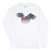 God Bless America Long Sleeve Novelty T-Shirt 4th of July Bald Eagle Patriotic White Small view 1