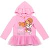 Paw Patrol Skye Little Girls Zip Up Costume Hoodie Pink 7-8 view 1