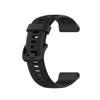 Huwokxix Watch Band Compatible with Garmin Forerunner 935/ Forerunner 945/Approach S60/Fenix 5,22mm Silicone Replacement Band (Black) view 2
