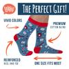 Lavley I'd Rather Be Watching Baseball Socks - Fun Gift for Baseball Fans, Players, and Coaches view 4