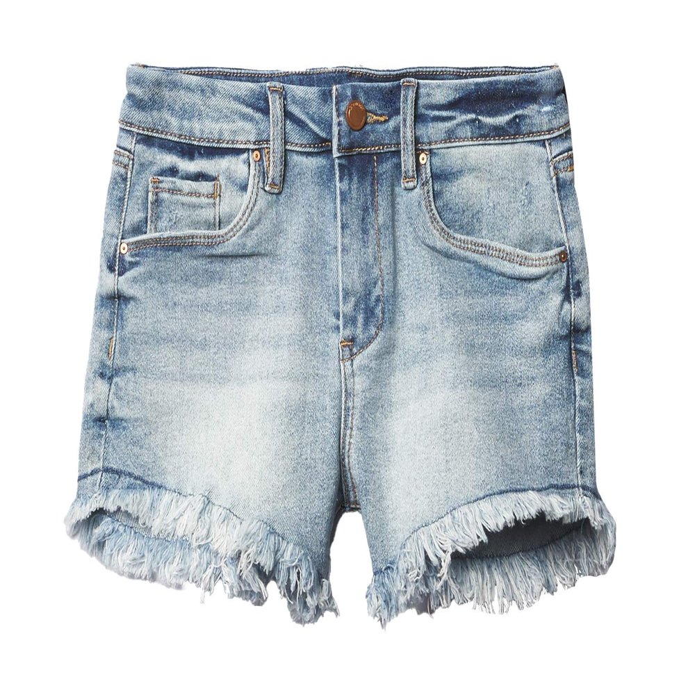 [BLANKNYC] girls Denim Shorts, Two Sassy for Men, 14 US