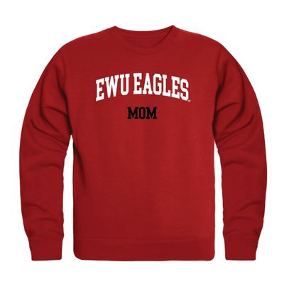 W Republic Eastern Washington Eagles Mom Crewneck Sweatshirt Red X-Large