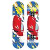 RFF Four-Wheeled Skateboard Children Boys and Girls Beginners 3-12 Years Old Professional Paddle Kids Scooter (Color : A) view 1