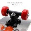 RFF Four-Wheeled Skateboard Children Boys and Girls Beginners 3-12 Years Old Professional Paddle Kids Scooter (Color : A) view 4