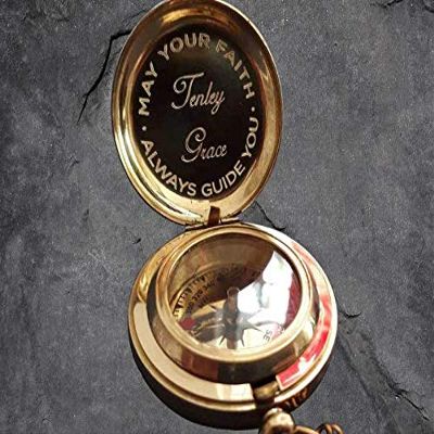 Baptism Gift, Baptism Compass, First Communion Gift, Baptism Gift Boy, Baptism Gift Engraved Compass, Baptism Favors, First Communion.