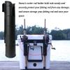 Cooler Fishing Rod Holder Attachment for Coolers with Tie-Down Slot for Attach to Your Cooler to Hold Your Fishing Rod Black (2 Pack) view 4