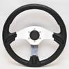 Uflex Boat Steering Wheel 90587X | Gorgona 13 3/4 Inch Black view 1
